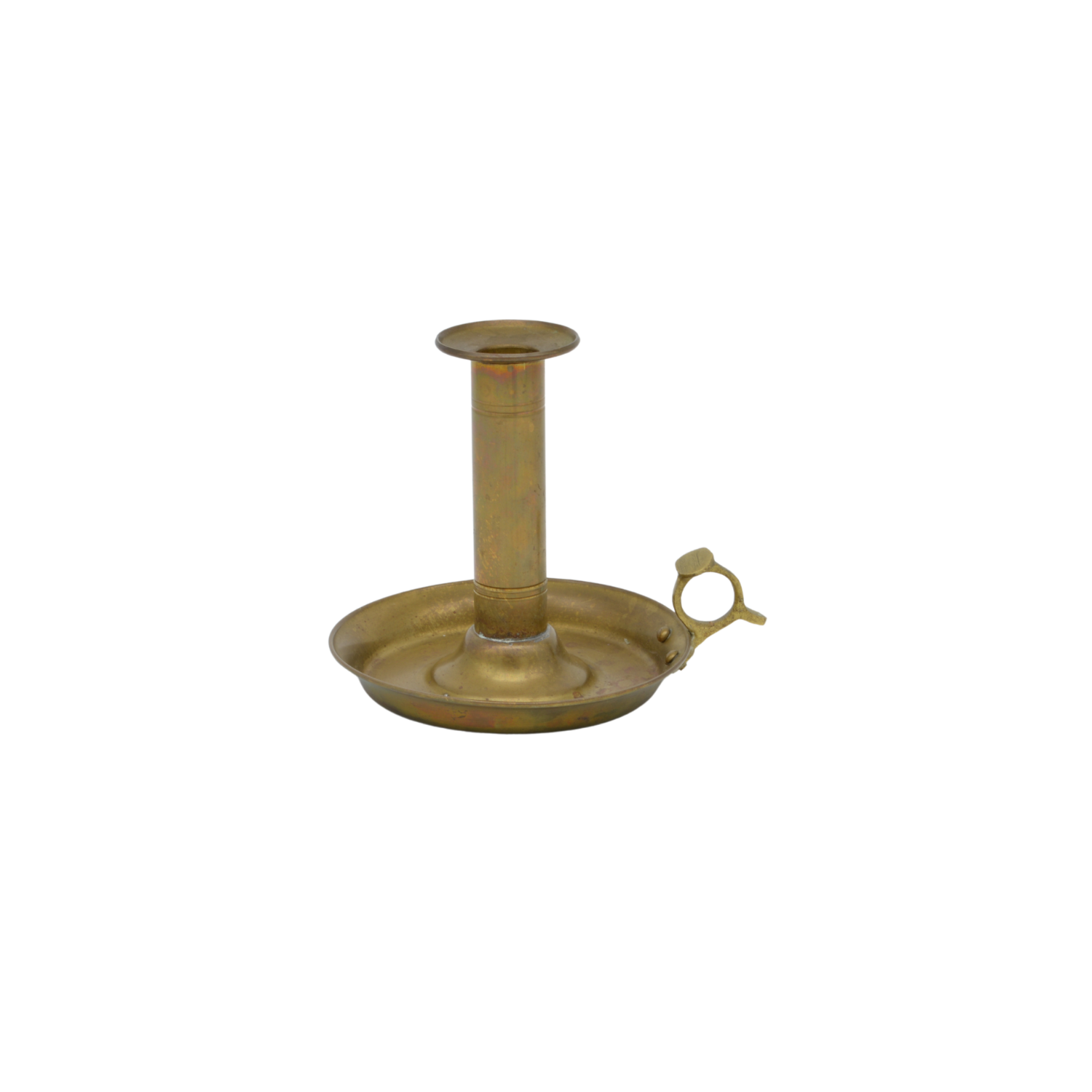 Danish Brass Chamberstick | Antique